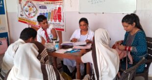 पिनेकल इंटरनेशनल एकेडमी स्कूल में विश्व स्वास्थ्य दिवस सप्ताह के अंतर्गत 10 और 16 साल के बच्चों को टीडी की वैक्सीन लगाई गई