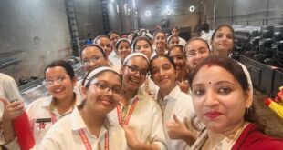 बच्चों ने दैनिक प्रयोग में आने वाली स्टील की वस्तुओं के उत्पादन के विषय में जाना