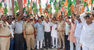 ऑपरेशन सिंदूर की सफलता पर निकाली शौर्य तिरंगा यात्रा