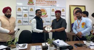 टीएमयू लॉ कॉलेज की नेशनल कॉन्फ्रेंस में 263 रिसर्च पेपर्स और पोस्टर्स हुए प्रजेंट