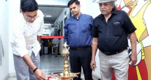 टीएमयू की यूनाइटेड वी कैन कला प्रदर्शनी में बिखरे प्रतिभा के रंग