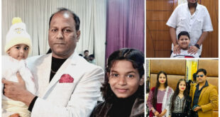 बिल्सी के बाबा स्कूल में मनाया वर्चुअल फादर्स डे