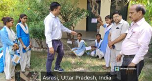 विश्व पर्यावरण दिवस के अवसर पर छात्र/छात्राओं को पर्यावरण के महत्व पर प्रकाश डाला गया