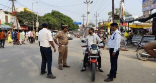 यातायात नियमों का उल्लंघन करने वाले वाहन चालकों में हड़कंप मचा