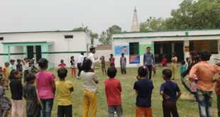 समर कैंप में बच्चों को शिक्षा की तरफ आकर्षित करने के लिए चलाया अभियान