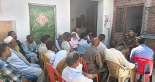 ग्राम रमजानपुर में होली और रमजान को लेकर पीस कमेटी की बैठक