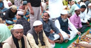 बिल्सी में रईस अहमद के कैंप कार्यालय पर रोजा इफ्तार पार्टी का आयोजन