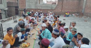 रमजान के चौदहवें रोजे पर रजा मस्जिद में इफ्तार पार्टी, मुल्क की तरक्की के लिए की गई दुआ