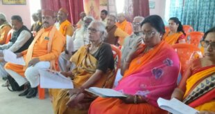 गायत्री शक्तिपीठ में जिला स्तरीय संगोष्ठी, सेवा कार्यों की बनाई रूपरेखा