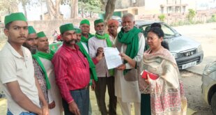 भाकियू (चढूनी) पदाधिकारियों ने बिल्सी तहसील में किया धरना, एक दिवसीय भूख हड़ताल