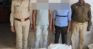 सोलर बैटरी व सिलेंडर चोरी करने वाले दो आरोपी गिरफ्तार