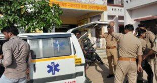 आलू से भरे ट्रैक्टर-ट्रॉली की चपेट में आने से बाइक सवार की मौत