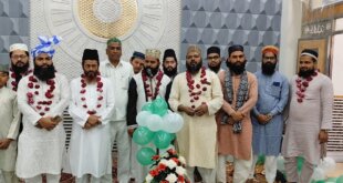 27वीं तरावीह में कुरआन मुकम्मल, रज़ा मस्जिद में गूंजा जश्न-ए-महफिल का माहौल