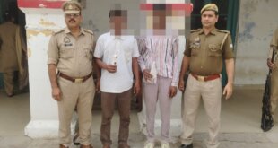 उझानी व जरीफनगर पुलिस की कार्रवाई, चार अभियुक्त अवैध असलहों सहित गिरफ्तार