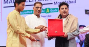 टीएमयू में खूब गुदगुदा गए हास्य-व्यंग्य के कवि शैलेश लोढ़ा