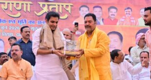 दातागंज में नोएडा विधायक पंकज सिंह ने किया महाराणा प्रताप की प्रतिमा का अनावरण, 6 करोड़ की योजनाओं की दी सौगात