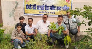 पूर्व छात्र परिषद ने ‘एक वृक्ष मां के नाम’ अभियान के तहत किया पौधारोपण