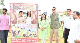 विश्व पर्यावरण दिवस पर डीएम-एसएसपी ने किया वृक्षारोपण