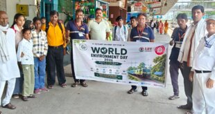 विश्व पर्यावरण दिवस अभियान का इज्जतनगर मंडल में हुआ समापन