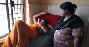 सास , ससुर के साथ मोटर साइकिल से  घर वापस लौटते समय दो बाईकों की भिंडत में बहु घायल , सास – ससुर बाल बाल बचे