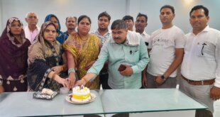 भाजपा की मंडल उपाध्यक्ष के 44वें जन्म दिवस पर कार्यकर्ताओं व समाज सेवियों ने शुभ – कामनाएं दीं