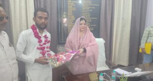 हकीमगंज उपचुनाव में जीत के बाद एसडीएम ने दिलाई शपथ, विकास और जनसमस्याओं के समाधान का दिलाया भरोसा