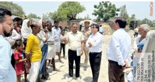 एडीएम ने किया तटबंधों और बाढ़ सुरक्षा कार्यों का निरीक्षण, अधिकारियों को दिए आवश्यक निर्देश