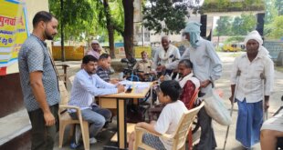 दिव्यांगजनों को सहायक उपकरण वितरित करने के लिए ब्लॉक स्तर पर चिन्हीकरण शिविर लगाया गया।