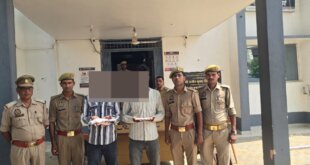 दातागंज पुलिस ने दो युवकों को अवैध शस्त्रों के साथ किया गिरफ्तार