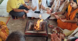 मां गायत्री जयंती एवं गंगा दशहरा पर पंचकुंडीय गायत्री महायज्ञ संपन्न