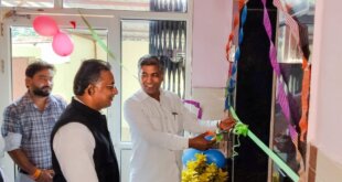नई लिफ्ट सुविधा का शुभारंभ किया