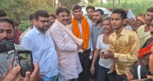 नन्देनगला गांव का बेटा बना सेना का जवान गांव में हुआ स्वागत