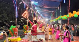 29 जून यानी कल   भागीरथी घाट कछला मे होगी भब्य दिब्य महागंगा आरती