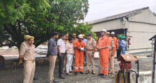 इंडेन बॉटलिंग प्लांट में इमरजेंसी मॉक ड्रिल, सुरक्षा इंतजामों को परखा