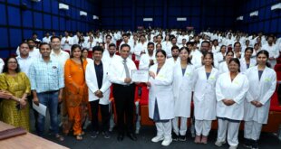टीएमयू मेडिकल कॉलेज के एनाटॉमी विभाग में हिस्टोलॉजी प्रोजेक्ट में एंजल मोदी ग्रुप अव्वल