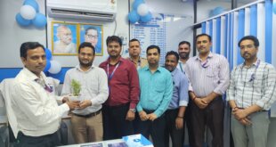 भारतीय स्टेट बैंक की मुख्य शाखा में 71वां स्थापना दिवस उत्साह और गरिमापूर्ण माहौल में मनाया