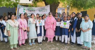 पर्यावरण संरक्षण हमारी आस्था, आने वाली पीढ़ियों के लिए करें वृक्षारोपण :- फात्मा रजा।