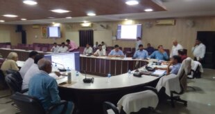 विधानसभा निर्वाचन क्षेत्रो के मतदेय स्थलों के सम्भाजन के सम्बन्ध में बैठक आयोजित