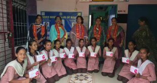 इनरव्हील क्लब द्वारा कंपोजिट विद्यालय पेगा भीकमपुर में बच्चों के लिए एक लाइब्रेरी की स्थापना की गई।