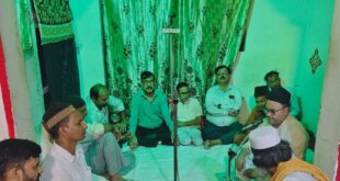 प्रसिद्ध संत सूफी शरीफ़ सरमद का दो दिवसीय सालाना उर्स के मौके पर तरही मुशायरे का आयोजन