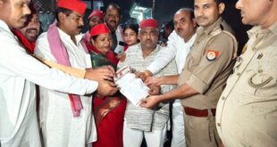 छात्रों के मुद्दे पर सपा कार्यकर्ताओं ने जताया विरोध, राष्ट्रपति के नाम सौंपा ज्ञापन