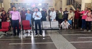 राजकीय मेडिकल कॉलेज में नशा मुक्त भारत पखवाड़ा के अंतर्गत नुक्कड़ नाटक एवं शपथ ग्रहण कार्यक्रम