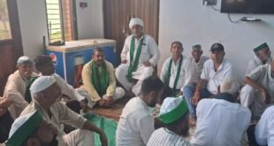 भारी बारिश के बीच सहसवान में किसान पंचायत, संगठन मजबूत करने पर दिया गया जोर