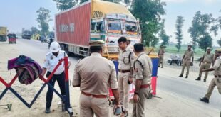 एएसपी ग्रामीण ने बिसौली में पैदल गश्त कर परखी सुरक्षा व्यवस्था