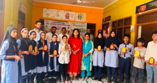 सैदपुर में स्वच्छ भारत मिशन के अंतर्गत “पॉलिथीन हटाओ मुहिम” को मिला जनसहयोग