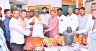 भारतीय जनता पार्टी की सरकार इस कठिन समय में आम जनमानस के साथ कंधे से कंधा मिलाकर खड़ी है- हरीश शाक्य