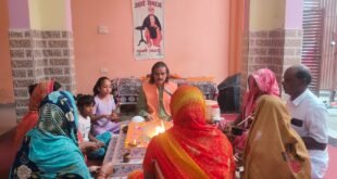 बिल्सी , तहसील क्षेत्र के यज्ञतीर्थ गुधनी स्थित प्रज्ञा यज्ञ मंदिर में आर्य समाज का साप्ताहिक सत्संग आयोजित