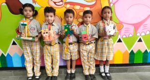 बेस्ट आउट ऑफ वेस्ट में नन्हे-मुन्नों ने दिखाई रचनात्मक प्रतिभा