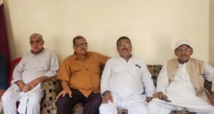 हाजी वाजिद अली खां के इंतकाल पर शोक संवेदना व्यक्त की