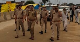 कछला घाट और कांवड़ मार्ग का एएसपी ने किया निरीक्षण